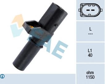 Sensor de posição (de revoluções) de cambota Metzger 0902009
