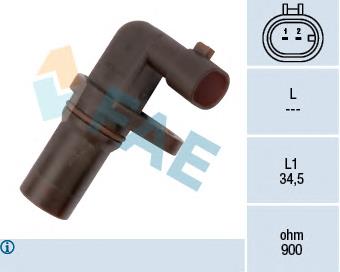 79200 FAE Sensor de posição (de revoluções) de cambota