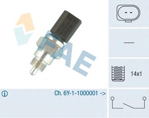 40676 FAE Sensor de ativação das luzes de marcha à ré