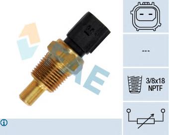 33335 FAE Sensor de temperatura do fluido de esfriamento