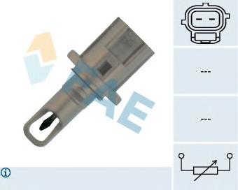 Sensor de temperatura da mistura de ar F5AF12A697AA Ford