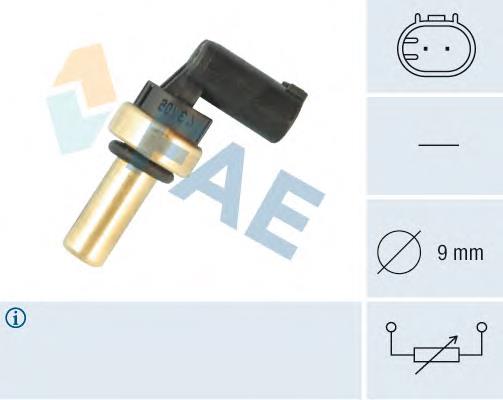 Sensor de temperatura do fluido de esfriamento Opel 12641073 preço, a partir de 6,92 USD