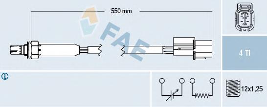 Compre 0475 NGK Sonda lambda, sensor de oxigênio