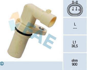 Compre 0046798352 Fiat/Alfa/Lancia Sensor de posição (de revoluções) de cambota
