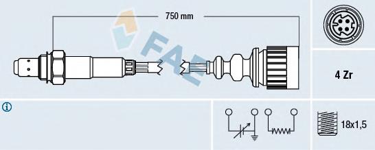 Sonda lambda, sensor de oxigênio NGK 252 preço, a partir de 67,43 USD