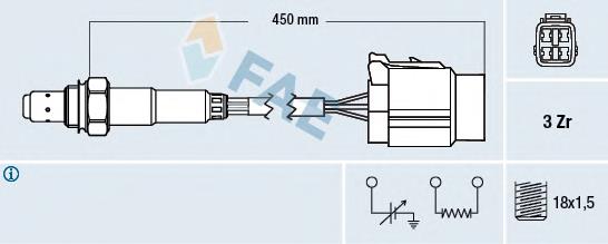 Compre 81589 Meat&Doria Sonda lambda, sensor de oxigênio