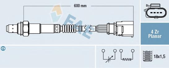 Compre 0049 NGK Sonda lambda, sensor de oxigênio até o catalisador
