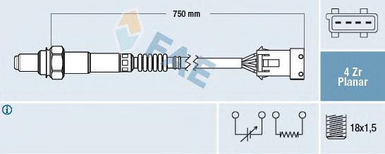 Compre 9487146 Volvo Sonda lambda, sensor de oxigênio