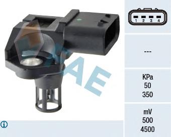 Compre 6148120004 Meyle Sensor de pressão no coletor de admissão, MAP