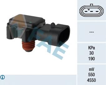 Compre 8971806550 Isuzu Sensor de pressão no coletor de admissão, MAP