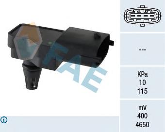 Sensor de pressão no coletor de admissão, MAP KW AUTOMOTIVE 493091 preço, a partir de 32,63 USD