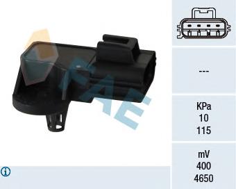 Compre L30118211B Ford Sensor de pressão no coletor de admissão, MAP