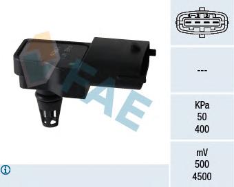 15096 FAE Sensor de pressão no coletor de admissão, MAP