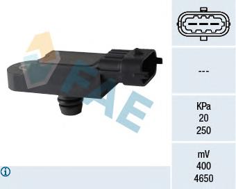 Compre PS10167 Delphi Sensor de pressão no coletor de admissão, MAP