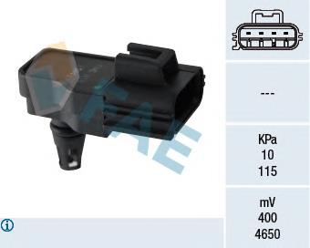 Compre XS6F9F479AB Ford Sensor de pressão no coletor de admissão, MAP