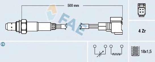 Sonda lambda, sensor de oxigênio Triscan 884569002 preço, a partir de 115,30 USD