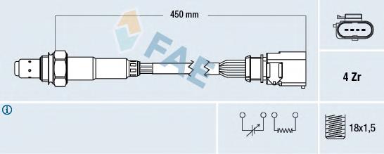 Sonda lambda, sensor de oxigênio depois de catalisador Opel 25198483 preço, a partir de 55,89 USD