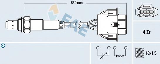 Compre 368530 VALEO Sonda lambda, sensor de oxigênio até o catalisador