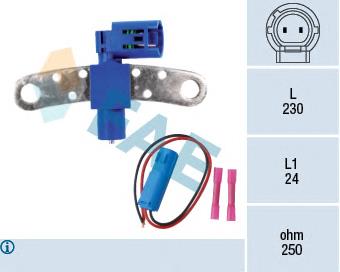 79321 FAE Sensor de posição (de revoluções) de cambota