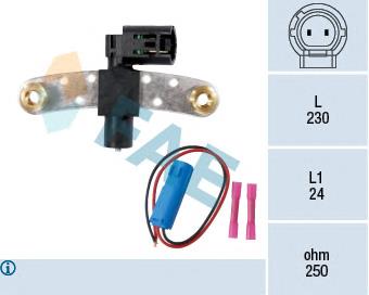 79320 FAE Sensor de posição (de revoluções) de cambota