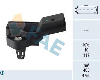 Sensor de pressão no coletor de admissão, MAP VAG 036906051F preço, a partir de 44,17 USD