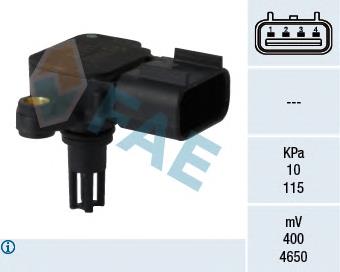 Compre 1879414 Ford Sensor de pressão no coletor de admissão, MAP