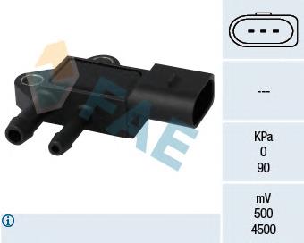 281002710 VAG Sensor de pressão dos gases de escape