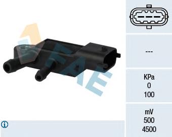 2277000Q0C Renault (RVI) Sensor de pressão dos gases de escape