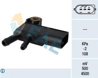 0281006278 Mercedes Sensor de pressão dos gases de escape