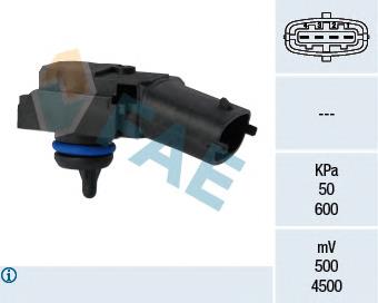 30756098 Volvo Sensor de pressão no coletor de admissão, MAP