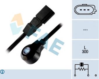 XKS102 QUINTON HAZELL Sensor de detonação