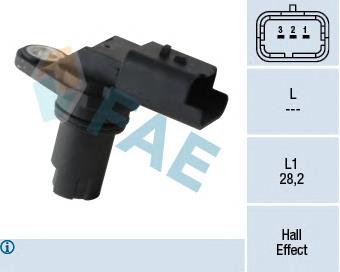 79306 FAE Sensor de posição da árvore distribuidora
