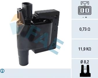 80286 FAE Bobina de ignição