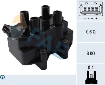 Bobina de ignição Meyle 40148850006 preço, a partir de 54,46 USD