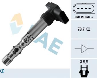 Bobina de ignição VAG 03D905115G
