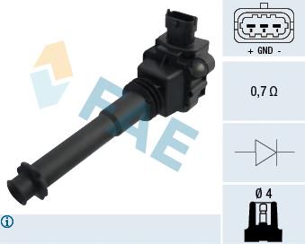 Compre B0110 General Motors Bobina de ignição