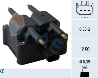 80295 FAE Bobina de ignição