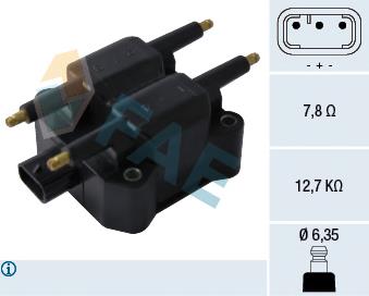 Bobina de ignição 4671025 Chrysler