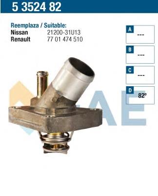 Termostato 35908 Metalcaucho