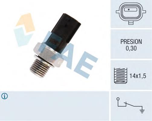 Sensor de pressão de óleo Alfa E-Parts AF00658