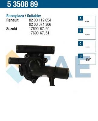 Compre 1769067JG0 Suzuki Termostato