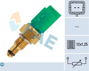 Compre 00001920NH Peugeot/Citroen Sensor de temperatura do fluido de esfriamento