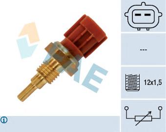 Sensor de temperatura do fluido de esfriamento Alfa E-Parts AF05192 preço, a partir de 6,09 USD