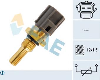 Sensor de temperatura do fluido de esfriamento Suzuki 1365054G00
