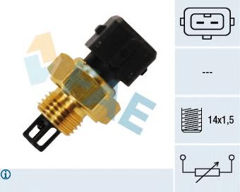 Sensor de temperatura da mistura de ar KK37118831 Hyundai/Kia