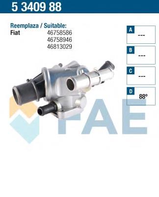 Caixa do termostato Fiat/Alfa/Lancia 46813029 preço, a partir de 28,23 USD