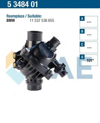 Termostato BMW 11538671515 preço, a partir de 76,30 USD