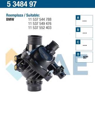 Termostato Metalcaucho 02229
