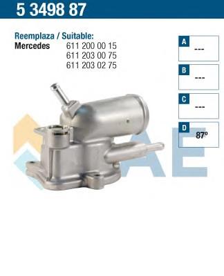 Termostato Mercedes 6112030275 preço, a partir de 25,75 USD