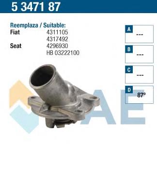Termostato Mahle Original TI5687D preço, a partir de 20,21 USD